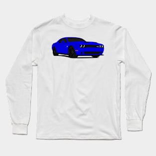 HELLCAT DARK-BLUE Long Sleeve T-Shirt